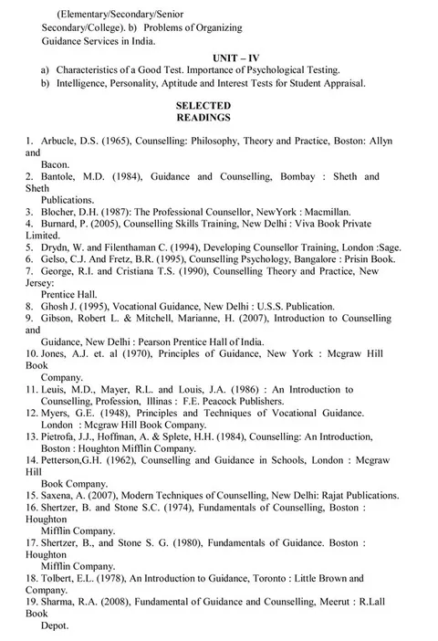 List of documents (Annexures) – page 52