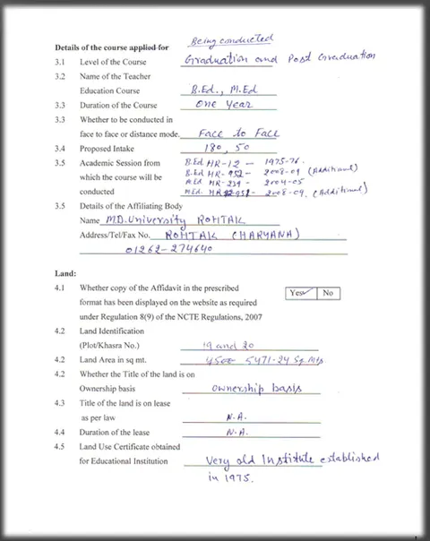 Mandatory Disclosure – page 2