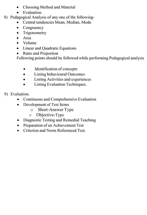 List of documents (Annexures) – page 25