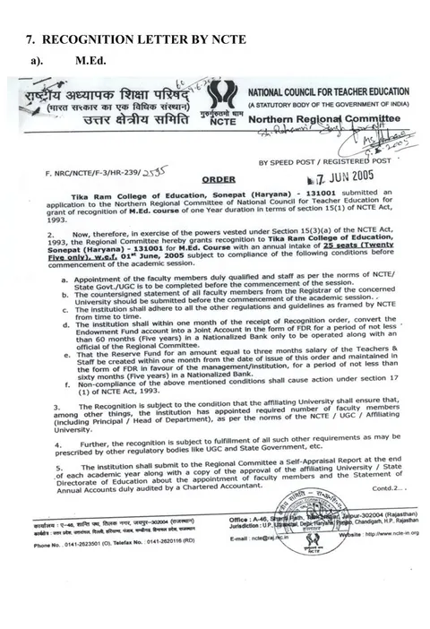 List of documents (Annexures) – page 64