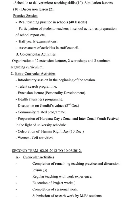 List of documents (Annexures) – page 4