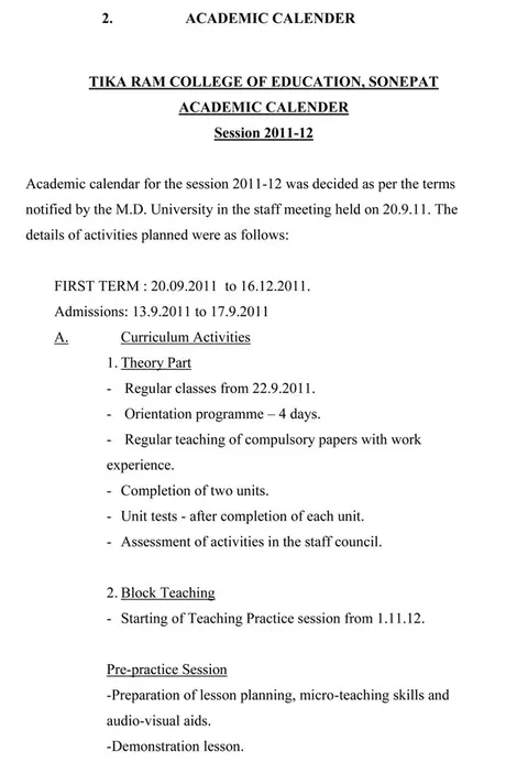 List of documents (Annexures) – page 3