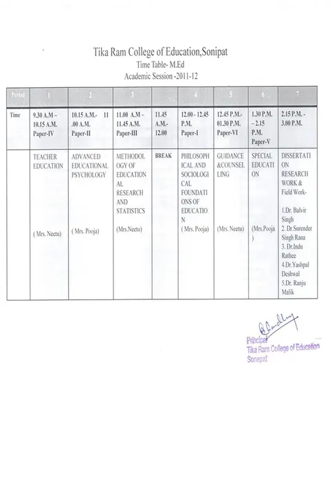List of documents (Annexures) – page 6